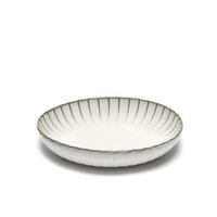 INKU WHITE Talerz głęboki biały 230 x 45 mm/2 szt.