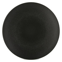 Equinoxe talerz płaski cast iron style 24 cm czarny