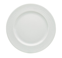 Talerz płytki z reliefem 318 mm biały Maitre