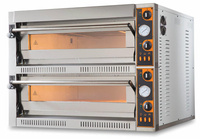 Piec do pizzy elektryczny | dwukomorowy | 12x36 | TOP 66 XL (TecPro66)
