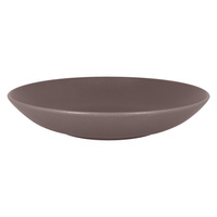 NEOFUSION MELLOW Talerz głęboki brązowy 26 cm