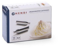 Naboje do syfonu do bitej śmietany Hendi 588208 - opak. 10 szt.