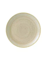 STONECAST NUTMEG CREAM TALERZ PŁYTKI COUPE ŚR. 210 MM