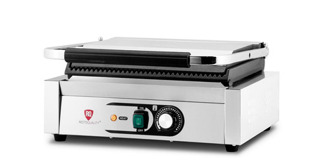 Kontakt grill pojedynczy | ryflowany | Resto Quality | 2,2 kW