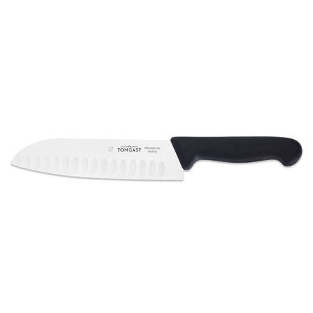 Nóż Santoku 18 cm czarny