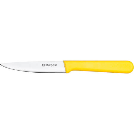 Nóż do obierania HACCP, dł. 9 cm, żółty, Stalgast 285083