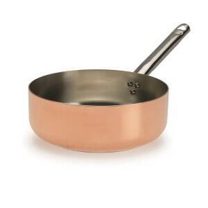 Rondel TINNED COPPER Ø20 cm, 7 cm, 2,5 l, na indukcję