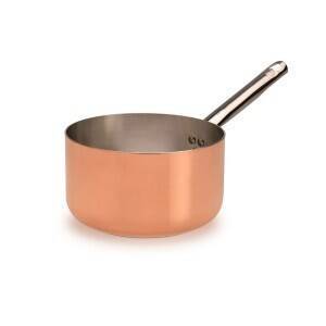 Rondel TINNED COPPER Ø24 cm, 14 cm, 5,6 l, na indukcję