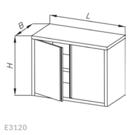 Szafka wisząca Egaz E3120 900x300 mm