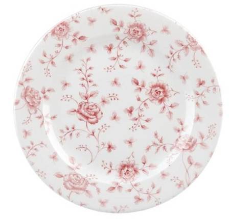 Talerz płytki 276 mm Rose Chintz Cranberry